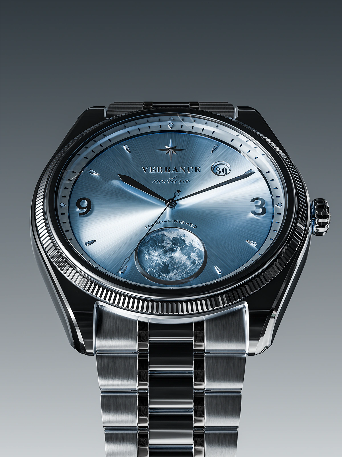 Verrance Noctura — dial, front view